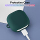 Techsuit  Silicone Case  for Samsung Galaxy Buds FE / 2 Pro / 2 / Live / Pro, Smooth Ultrathin Material  Black