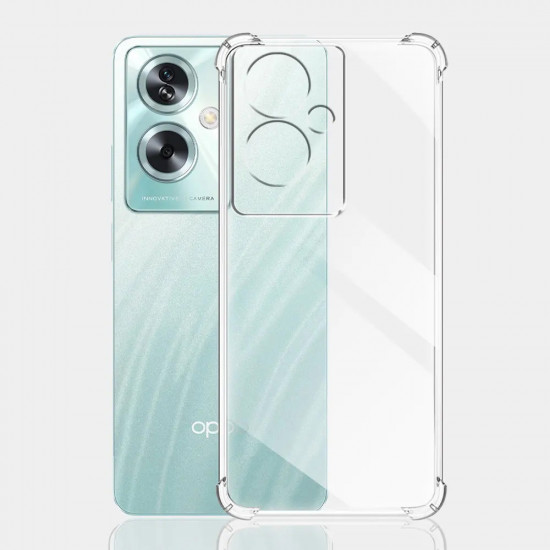 Techsuit  Shockproof Clear Silicone  Oppo A79 5G  Clear