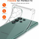 Techsuit Shockproof Clear Silicone Samsung Galaxy S24 Ultra Clear Techsuit Shockproof Clear Silicone Samsung Galaxy S24 Ultra Clear