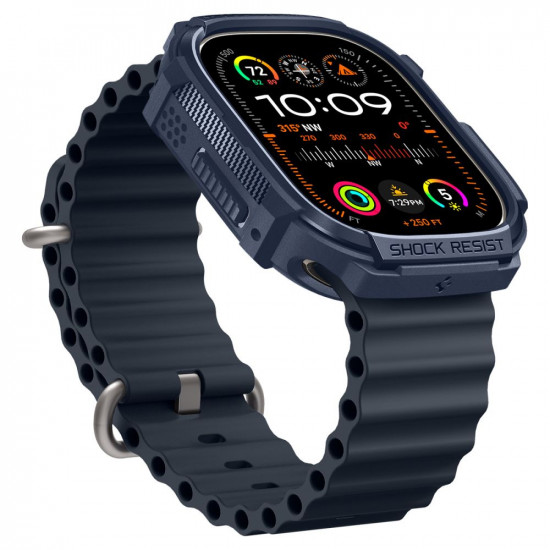 Spigen Rugged Armor Apple Watch Ultra 1/2 49mm Navy Blue