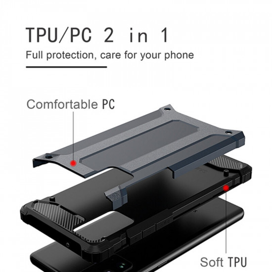 Techsuit  Hybrid Armor  Samsung Galaxy S23 Ultra  Black