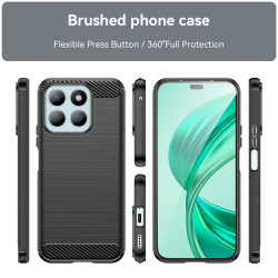 Techsuit  Carbon Silicone  Honor X8b  Black