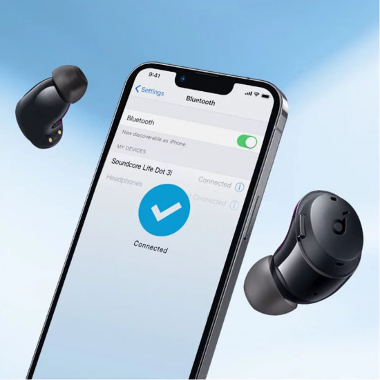 Anker  Wireless Earbuds Life Dot 3i (A3982G12)  Bluetooth 5.2, with Charging Case, Active Noise Cancelling, IPX5  Black