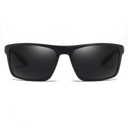 Techsuit  Sunglasses Polarised TR90 (MM101)  UV Protection  Matte Black / Red