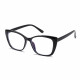 Techsuit Anti Blue Light Glasses Reflex PC (PC28016 C1) Cat Eye Black Techsuit Anti Blue Light Glasses Reflex PC (PC28016 C1) Cat Eye Black
