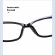 Techsuit Anti Blue Light Glasses Reflex PC (PC28016 C1) Cat Eye Black Techsuit Anti Blue Light Glasses Reflex PC (PC28016 C1) Cat Eye Black