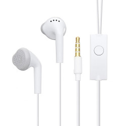 Samsung Original Wired Earphones (EHS61ASFWE) Jack 3.5mm, Half In Ear, Stereo, Microphone White (Bulk Packing) Samsung Original Wired Earphones (EHS61ASFWE) Jack 3.5mm, Half In Ear, Stereo, Microphone White (Bulk Packing)