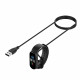 Techsuit  SmartWatch Wireless Charging Cable (TXC1)  for Xiaomi Mi Band 5/6/7, USB, 3.5W, 1m  Black