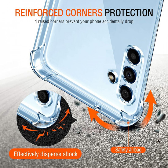 Techsuit  Shockproof Clear Silicone  Samsung Galaxy A13 5G / A04S  Clear