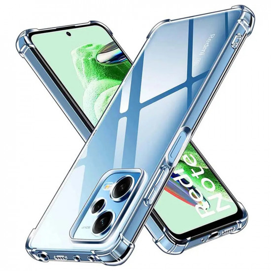 Techsuit Shockproof Clear Silicone Xiaomi Redmi Note 12 Pro 5G Clear Techsuit Shockproof Clear Silicone Xiaomi Redmi Note 12 Pro 5G Clear