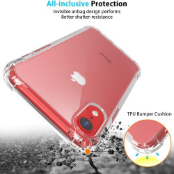 Techsuit  Shockproof Clear Silicone  iPhone XR  Clear
