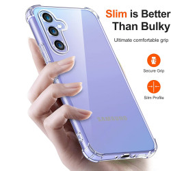 Techsuit  Shockproof Clear Silicone  Samsung Galaxy A55 5G  Clear
