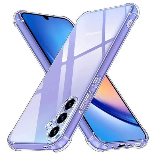 Techsuit Shockproof Clear Silicone Samsung Galaxy A35 5G Clear Techsuit Shockproof Clear Silicone Samsung Galaxy A35 5G Clear