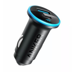 Anker  Car Charger 323 (A2735G11)  USB, Type C, LED Light, 52.5W  Black Anker  Car Charger 323 (A2735G11)  USB, Type C, LED Light, 52.5W  Black