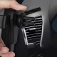 Techsuit  Car Holder (H01)  Gravity Grip for Air Vent  Black