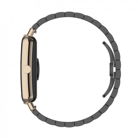 Techsuit  Watchband 20mm (W012)  Samsung Galaxy Watch 4/5/Active 2, Huawei Watch GT 3 (42mm)/GT 3 Pro (43mm)  Silver