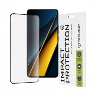 Techsuit  111D Full Cover / Full Glue Glass  Xiaomi Poco X6 Pro  Black