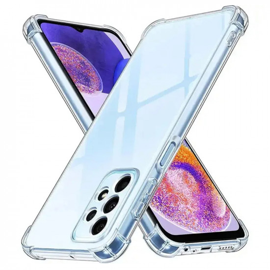 Techsuit  Shockproof Clear Silicone  Samsung Galaxy A23 4G / A23 5G  Clear