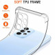 Techsuit  Shockproof Clear Silicone  Samsung Galaxy A23 4G / A23 5G  Clear