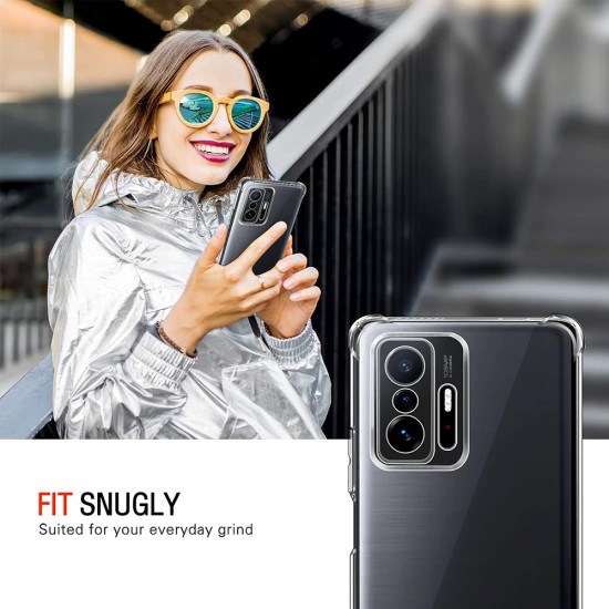 Techsuit Shockproof Clear Silicone Xiaomi 11T / 11T Pro Clear Techsuit Shockproof Clear Silicone Xiaomi 11T / 11T Pro Clear