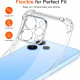 Techsuit Shockproof Clear Silicone Xiaomi Redmi 12 4G / 12 5G Clear Techsuit Shockproof Clear Silicone Xiaomi Redmi 12 4G / 12 5G Clear