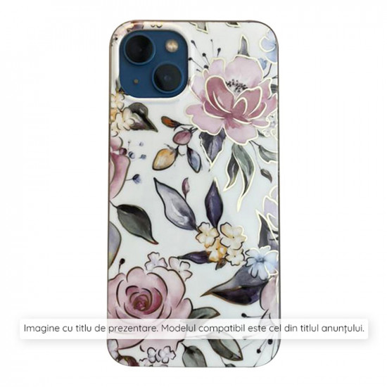 Techsuit Marble Series Xiaomi Redmi 13C 4G / Poco C65 Chloe White Techsuit Marble Series Xiaomi Redmi 13C 4G / Poco C65 Chloe White