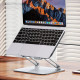 Yesido  Laptop Holder (LP05)  Foldable, Aluminum Alloy, for Devices 10  17 inch  Silver