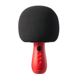 JoyRoom  Portable Microphone (JR MC6)  LED Digital Display, TWS Connection, 7 Option of Sound Effect, 5W  Red JoyRoom  Portable Microphone (JR MC6)  LED Digital Display, TWS Connection, 7 Option of Sound Effect, 5W  Red