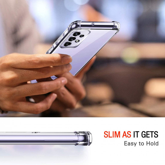 Techsuit Shockproof Clear Silicone Samsung Galaxy A52 4G / A52 5G / A52s 5G Clear Techsuit Shockproof Clear Silicone Samsung Galaxy A52 4G / A52 5G / A52s 5G Clear