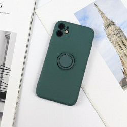 Beline Silicone Case Ring iPhone 12 Pro Max green bottle