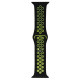 Beline Apple Watch Strap Sport Silicone 42/44/45/49mm black/lime