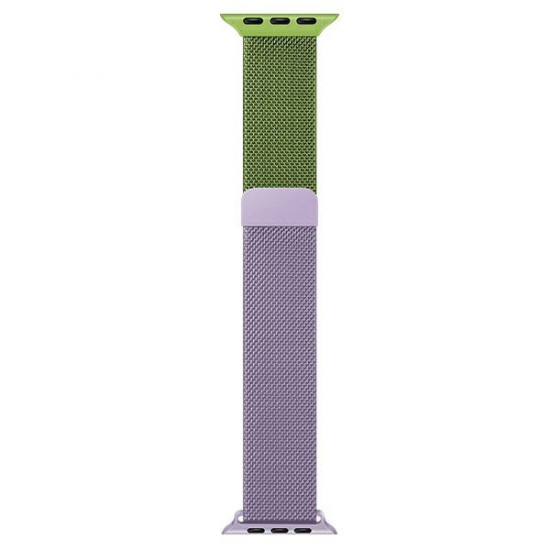 Beline Apple Watch Strap Steel 42/44/45/49mm green/purple