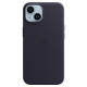 Apple MPP63ZM/A iPhone 14 6,1" ink Leather Case MagSafe Apple MPP63ZM/A iPhone 14 6,1" ink Leather Case MagSafe