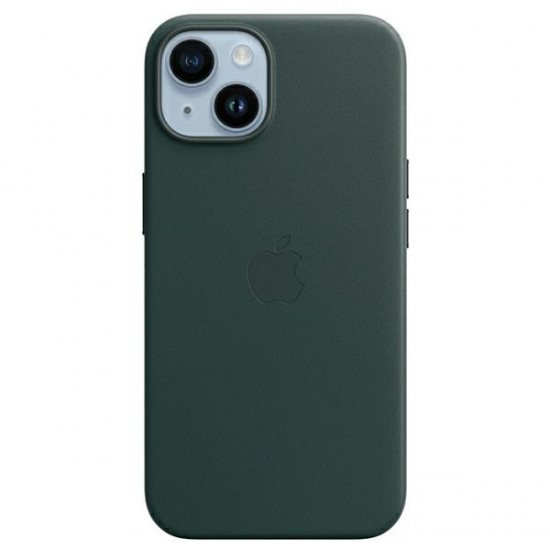 Apple MPPA3ZM/A iPhone 14 Plus 6,7" forest green Leather Case MagSafe Apple MPPA3ZM/A iPhone 14 Plus 6,7" forest green Leather Case MagSafe