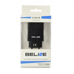 Beline Wall Charger 2xUSB 2A black (only head)