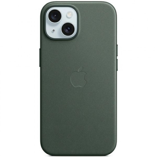 Apple MT3J3ZM/A iPhone 15 6.1" MagSafe wieczna zielen/evergreen FineWoven Case Apple MT3J3ZM/A iPhone 15 6.1" MagSafe wieczna zielen/evergreen FineWoven Case