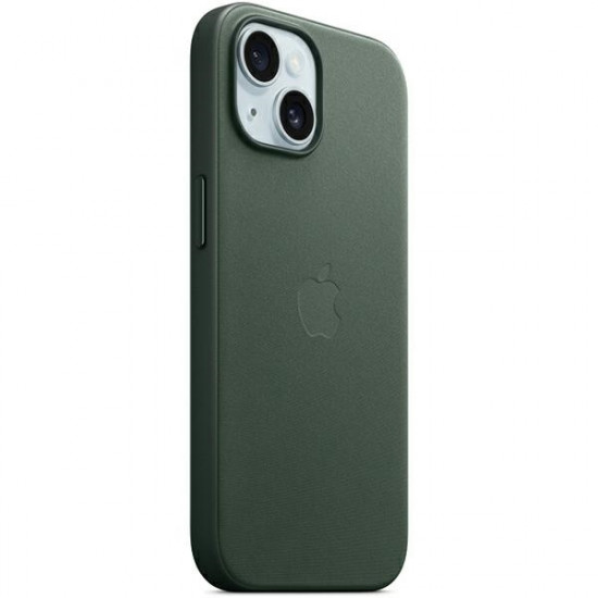 Apple MT4F3ZM/A iPhone 15 Plus 6.7" MagSafe wieczna zielen/evergreen FineWoven Case Apple MT4F3ZM/A iPhone 15 Plus 6.7" MagSafe wieczna zielen/evergreen FineWoven Case