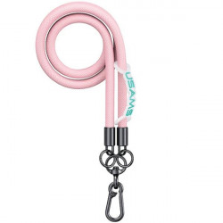 USAMS Universal phone lanyard 1,2m pink ZB282GS03 (US-ZB282)