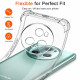 Techsuit Shockproof Clear Silicone Honor Magic5 Pro Clear