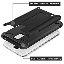 Techsuit Hybrid Armor Samsung Galaxy S5 G900 Black Techsuit Hybrid Armor Samsung Galaxy S5 G900 Black