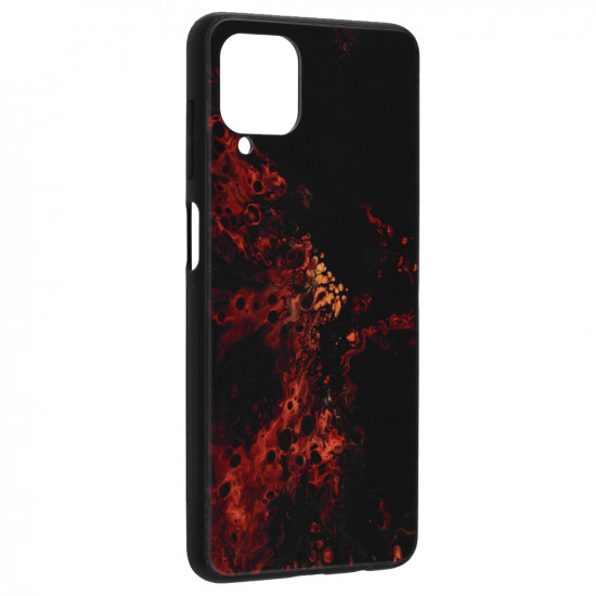 Techsuit Glaze Series Samsung Galaxy A12 / A12 Nacho Red Nebula