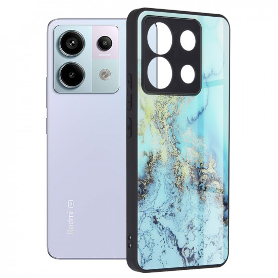 Techsuit Glaze Series Xiaomi Redmi Note 13 Pro 5G / Poco X6 Blue Ocean