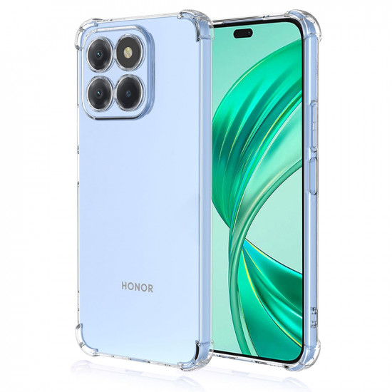 Techsuit Shockproof Clear Silicone Honor X8b Clear