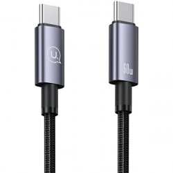 USAMS Cable USB-C to USB-C 60W 1,2m Fast Charging tarnish SJ661USB01 (US-SJ661)