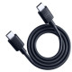 3MK Hyper Cable USB-C - USB-C 100W 1.2m Black Kabel