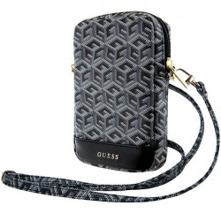 Guess Bag GUWBZPGCSPGK black Zip GCube Bottom Stripe