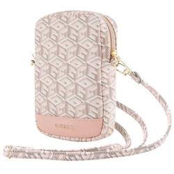 Guess Bag GUWBZPGCSPGP pink Zip GCube Bottom Stripe