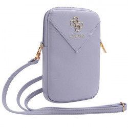 Guess Bag GUWBZPGSTEGU purple Zip Triangle 4G