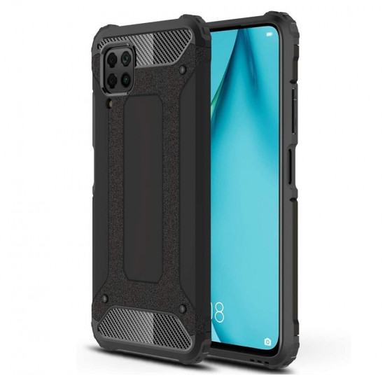 Techsuit Hybrid Armor Huawei P40 lite Black Techsuit Hybrid Armor Huawei P40 lite Black