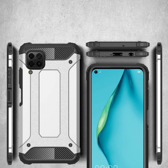 Techsuit Hybrid Armor Huawei P40 lite Black Techsuit Hybrid Armor Huawei P40 lite Black